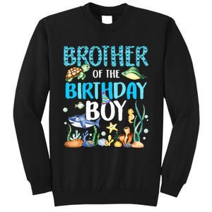 Brother Of The Birthday Boy Sea Fish Ocean Animals Aquarium Tall Sweatshirt