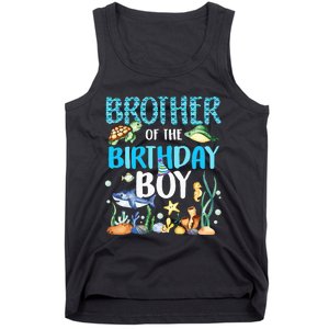 Brother Of The Birthday Boy Sea Fish Ocean Animals Aquarium Tank Top