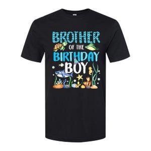 Brother Of The Birthday Boy Sea Fish Ocean Animals Aquarium Softstyle CVC T-Shirt