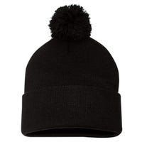 Bring On The Matriarchy Funny Humorous Feminist Statement Pom Pom 12in Knit Beanie