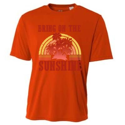 Bring On The Sunshine Graphic Gift Cooling Performance Crew T-Shirt