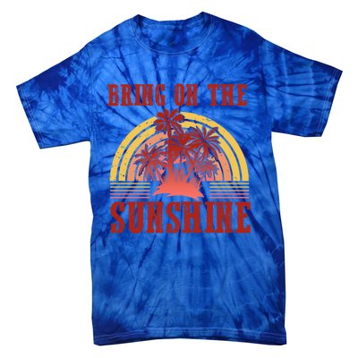 Bring On The Sunshine Graphic Gift Tie-Dye T-Shirt