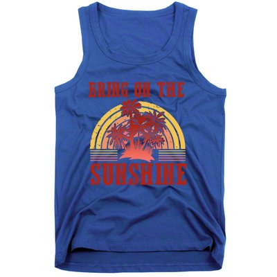 Bring On The Sunshine Graphic Gift Tank Top