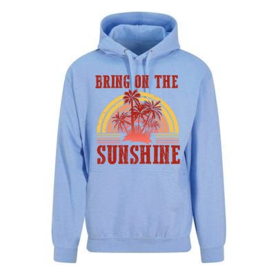 Bring On The Sunshine Graphic Gift Unisex Surf Hoodie