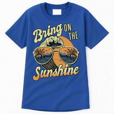 Bring On The Sunshine Beach Summer Ocean Vacation Family Funny Gift Tall T-Shirt
