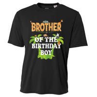 Brother Of The Birthday Zoo Theme Animal Party Cooling Performance Crew T-Shirt