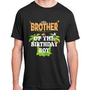 Brother Of The Birthday Zoo Theme Animal Party Adult ChromaSoft Performance T-Shirt