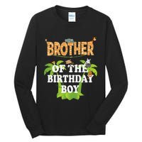 Brother Of The Birthday Zoo Theme Animal Party Tall Long Sleeve T-Shirt