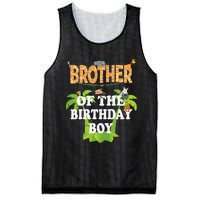 Brother Of The Birthday Zoo Theme Animal Party Mesh Reversible Basketball Jersey Tank