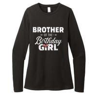 Brother of the birthday daughter matching family Womens CVC Long Sleeve Shirt