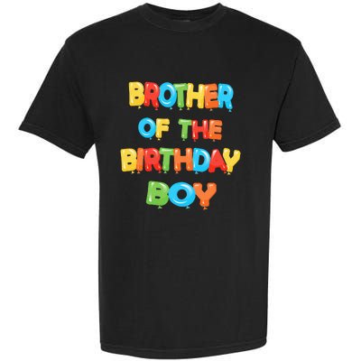 Brother Of The Birthday Balloon Party Garment-Dyed Heavyweight T-Shirt