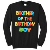 Brother Of The Birthday Balloon Party Sweatshirt