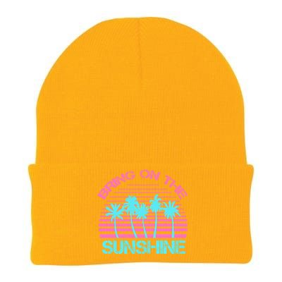 Bring On The Sunshine Graphic Tees Summer 'S Gift Knit Cap Winter Beanie