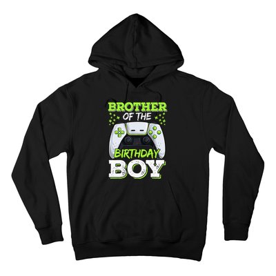 Brother Of The Birthday  Gamer Family Matching Hoodie