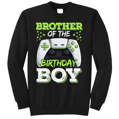 Brother Of The Birthday  Gamer Family Matching Sweatshirt