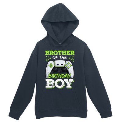 Brother Of The Birthday  Gamer Family Matching Urban Pullover Hoodie