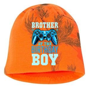 Brother of the Birthday Matching Video Gamer Birthday Kati - Camo Knit Beanie