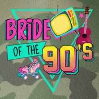 Bride Of The 90s Retro 90s Bride Bachelorette Party Legacy Tie Dye Trucker Hat