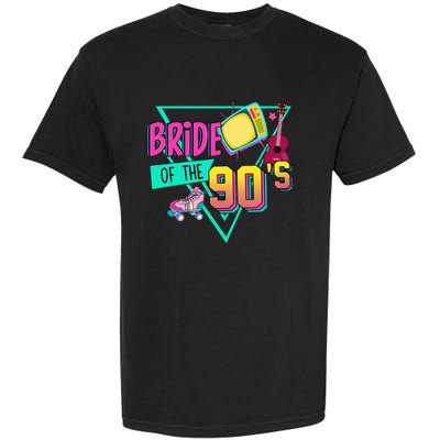 Bride Of The 90s Retro 90s Bride Bachelorette Party Garment-Dyed Heavyweight T-Shirt