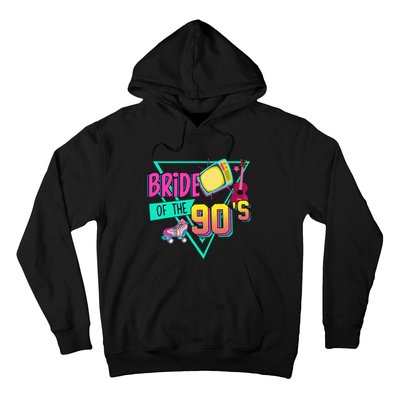 Bride Of The 90s Retro 90s Bride Bachelorette Party Hoodie