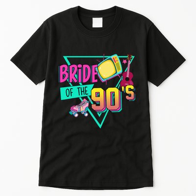 Bride Of The 90s Retro 90s Bride Bachelorette Party Tall T-Shirt