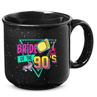 Bride Of The 90s Retro 90s Bride Bachelorette Party 15oz Campfire Ceramic Mug