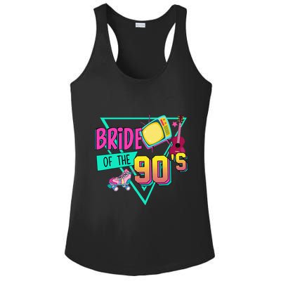 Bride Of The 90s Retro 90s Bride Bachelorette Party Ladies PosiCharge Competitor Racerback Tank