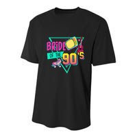 Bride Of The 90s Retro 90s Bride Bachelorette Party Youth Performance Sprint T-Shirt