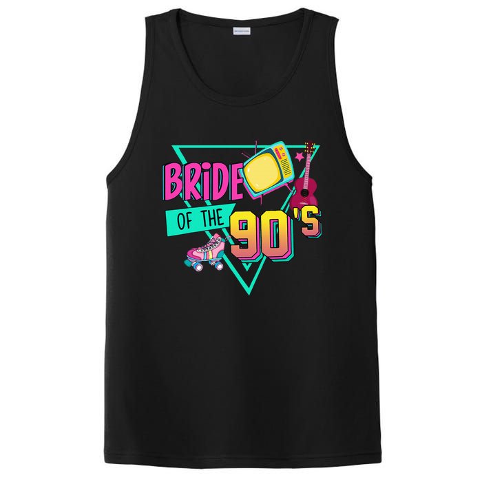 Bride Of The 90s Retro 90s Bride Bachelorette Party PosiCharge Competitor Tank