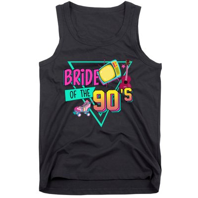 Bride Of The 90s Retro 90s Bride Bachelorette Party Tank Top