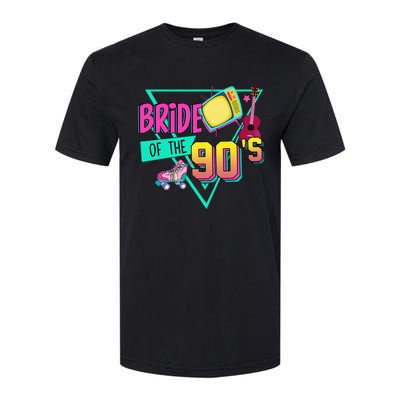 Bride Of The 90s Retro 90s Bride Bachelorette Party Softstyle CVC T-Shirt