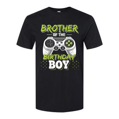 Brother Of The Birthday Boy Matching Video Game Birthday Softstyle CVC T-Shirt