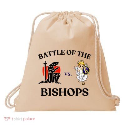 Battle Of The Bishops Drawstring Bag