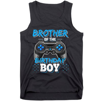 Brother Of The Birthday Boy Matching Video Game Birthday Tank Top