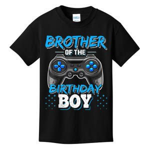 Brother Of The Birthday Boy Matching Video Game Birthday Kids T-Shirt