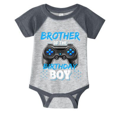 Brother Of The Birthday Boy Matching Video Game Birthday Infant Baby Jersey Bodysuit