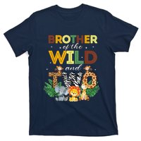 Brother Of The Wild Two Zoo Birthday Safari Jungle Animal T-Shirt