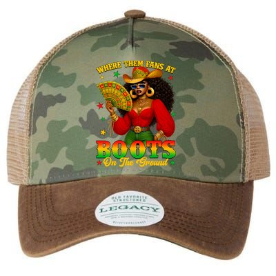 Boots On The Ground Juneteenth Cowgirl Where Them Fans At   Legacy Tie Dye Trucker Hat