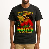 Boots On The Ground Juneteenth Cowgirl Where Them Fans At   Tall T-Shirt