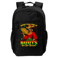 Boots On The Ground Juneteenth Cowgirl Where Them Fans At   Backpack