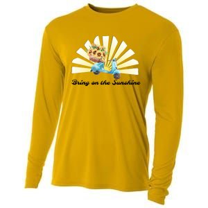 Bring On The Sunshine Graphic Tee Gift Cooling Performance Long Sleeve Crew