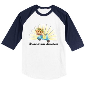 Bring On The Sunshine Graphic Tee Gift Baseball Sleeve Shirt