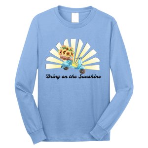 Bring On The Sunshine Graphic Tee Gift Long Sleeve Shirt