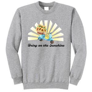 Bring On The Sunshine Graphic Tee Gift Tall Sweatshirt