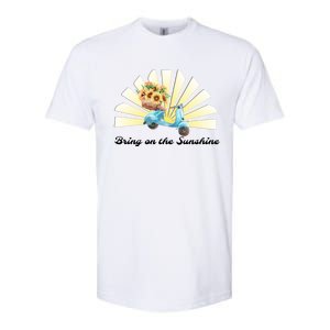 Bring On The Sunshine Graphic Tee Gift Softstyle CVC T-Shirt