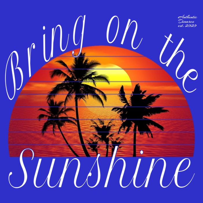 Bring On The Sunshine Summer Casual Funny Outfit Gift T-Shirt