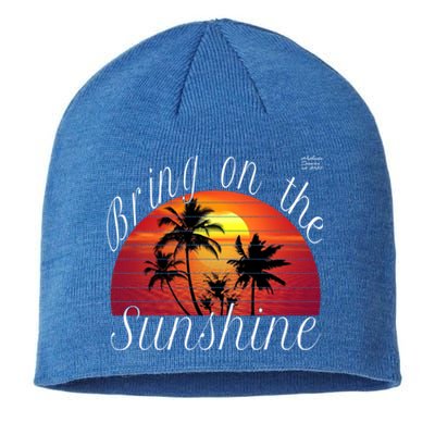 Bring On The Sunshine Summer Casual Funny Outfit Gift Sustainable Beanie