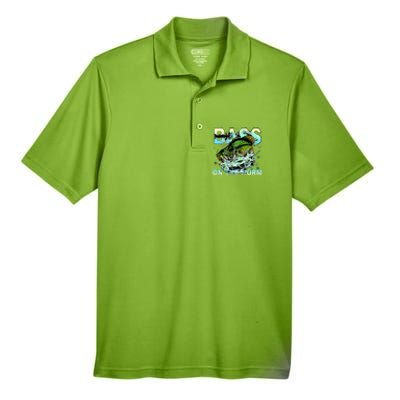 Bass On The Worm Men's Origin Performance Piqué Polo