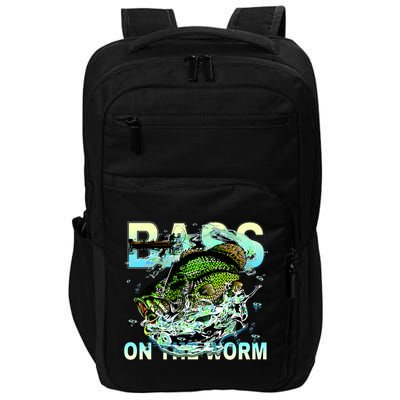 Bass On The Worm Impact Tech Backpack