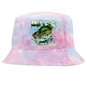 Bass On The Worm Tie-Dyed Bucket Hat